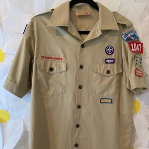 Boy Scouts of America Shirt with Patches/Badges